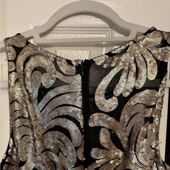 Candalite Dress Black & Gold - Picture 11 of 16